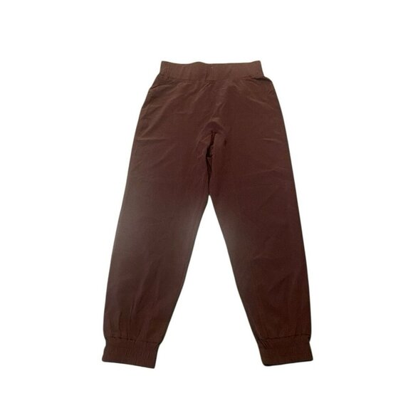 Halara Pants - NEW Halara High Waisted Elastic‎ Waistband Hiking Joggers Size M Berry Red NWT